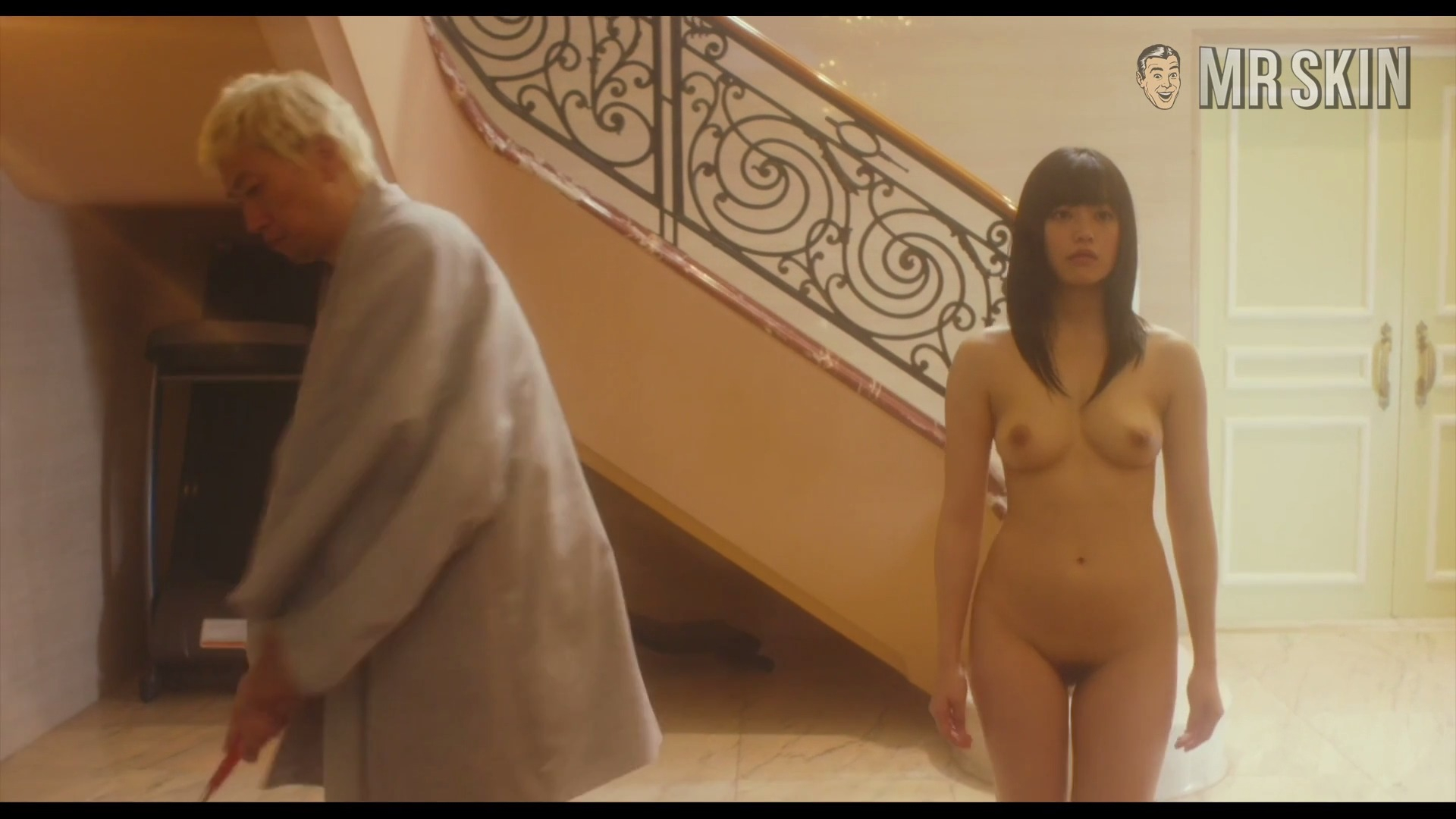 Ami Tomite Nude as Kyoko. Breasts, Bush, butt, lesbian. 265970
