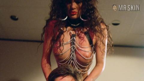 Julie Strain Naked in The Dallas Connection. Breasts, Sexy, Thong, underwear. 194383