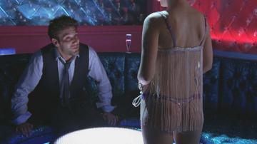 Natalie Portman in Closer (2004) Thong Sexy Underwear Breasts Right Nipslip 194956