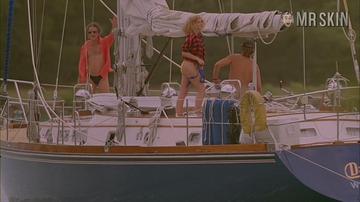 Kim Cattrall in Midnight Crossing (1988) Sexy Bikini Body Double 182708