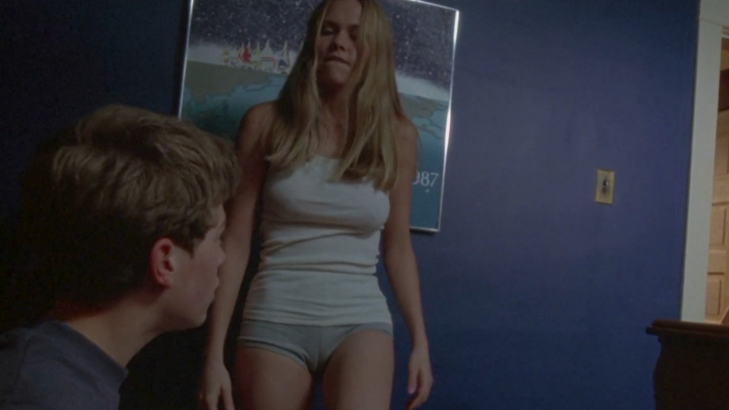 Christina's House's Sexiest Scenes with Allison Lange. Sexy, Underwear, breasts, left breast. 355152