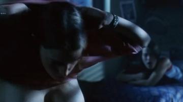 Jessica Paré in Lost and Delirious (2001) Underwear Sexy Breasts Bush 223104