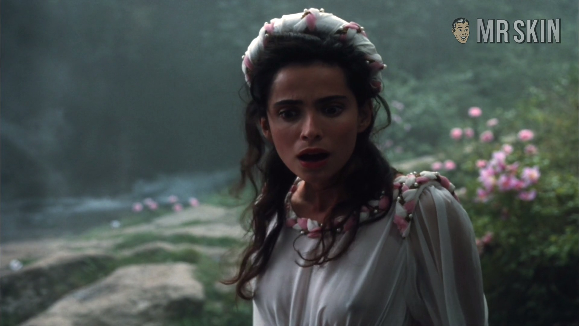 Sexiest Scenes of Maria from The Pit and the Pendulum. Sexy, breasts, bush. 315077