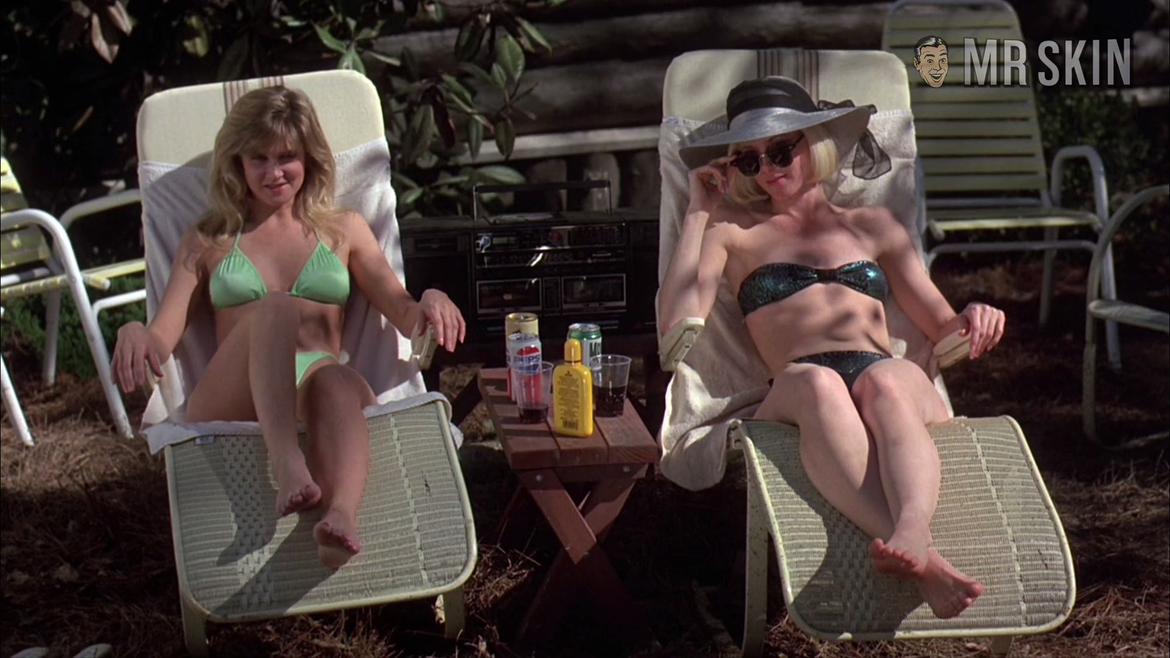 Sexiest Sandra Scenes. Bikini, breasts, bush. 180130