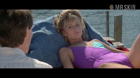 Hottest Deborah Goodrich Scene in April Fool's Day. Sexy, underwear. 180122