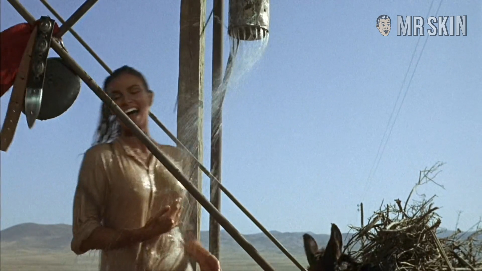 Raquel Welch Nude in 100 Rifles. Sexy, Underwear, Bush. 186490