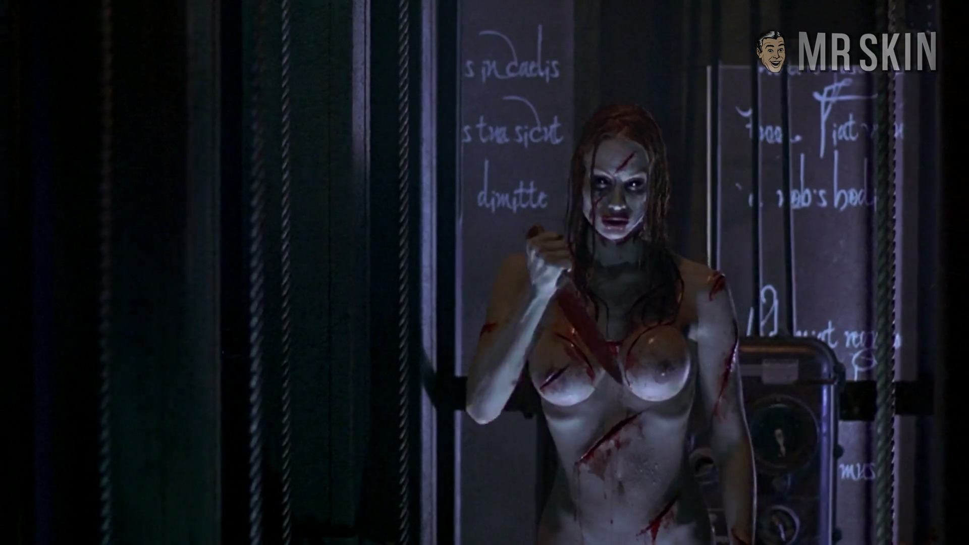 Shawna Loyer Nude in Thir13en Ghosts. Breasts, Prosthetic, butt, merkin. 197146