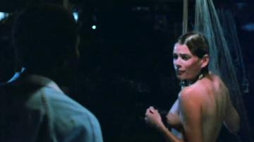 Colleen Riley in The Hills Have Eyes Part II (1985) Left Breast Breasts Left Breast 195219