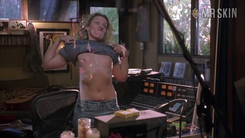 Frances McDormand Naked in Laurel Canyon. Breasts, left nipslip, lesbian. 184393