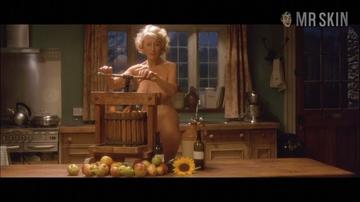 Helen Mirren, Julie Walters, Penelope Wilton, Celia Imrie, Linda Bassett in Calendar Girls (2003) Left Nipslip Sexy Breasts Breasts Butt 209919