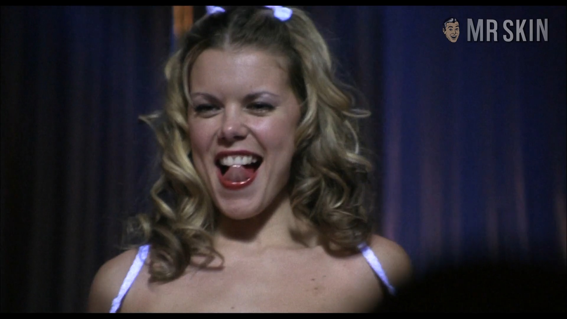 Sexiest Sarah-Jane Potts Scene in Barely Legal. Sexy, body double, breasts. 200479