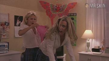 Pamela Anderson, Jenny McCarthy in Scary Movie 3 (2003) Underwear Breasts Sexy 206302