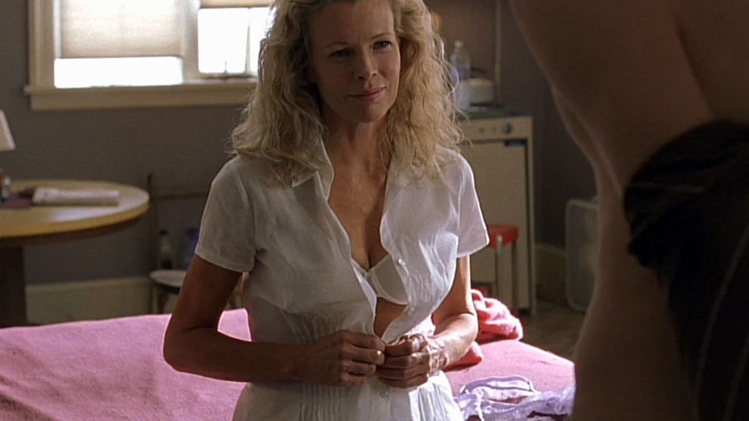 The Door in the Floor's Sexiest Scenes with Kim Basinger. Underwear, bikini, breasts. 182202