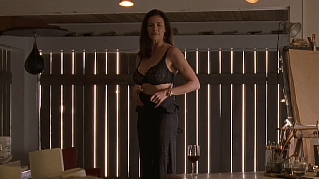The Door in the Floor's Sexiest Scenes with Mimi Rogers. Underwear, breasts, bush. 189054