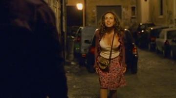 Conchita Puglisi Naked in The Card Player. Left Breast, Left Nipslip, Sexy, breasts. 354499