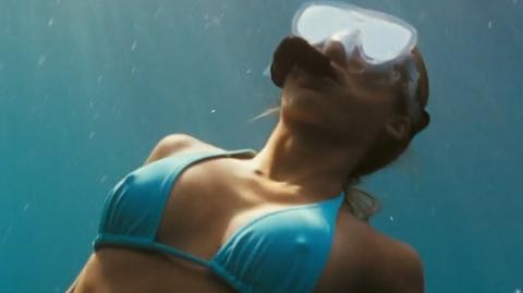 Into the Blue's Sexiest Scenes with Jessica Alba. Bikini, body double, breasts. 221598
