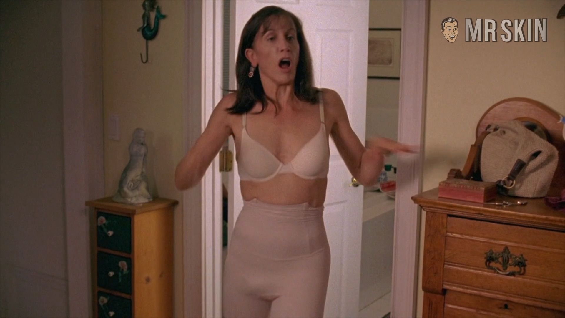 Sexiest Felicity Huffman Scene in Transamerica. Underwear, breasts, bush. 201829