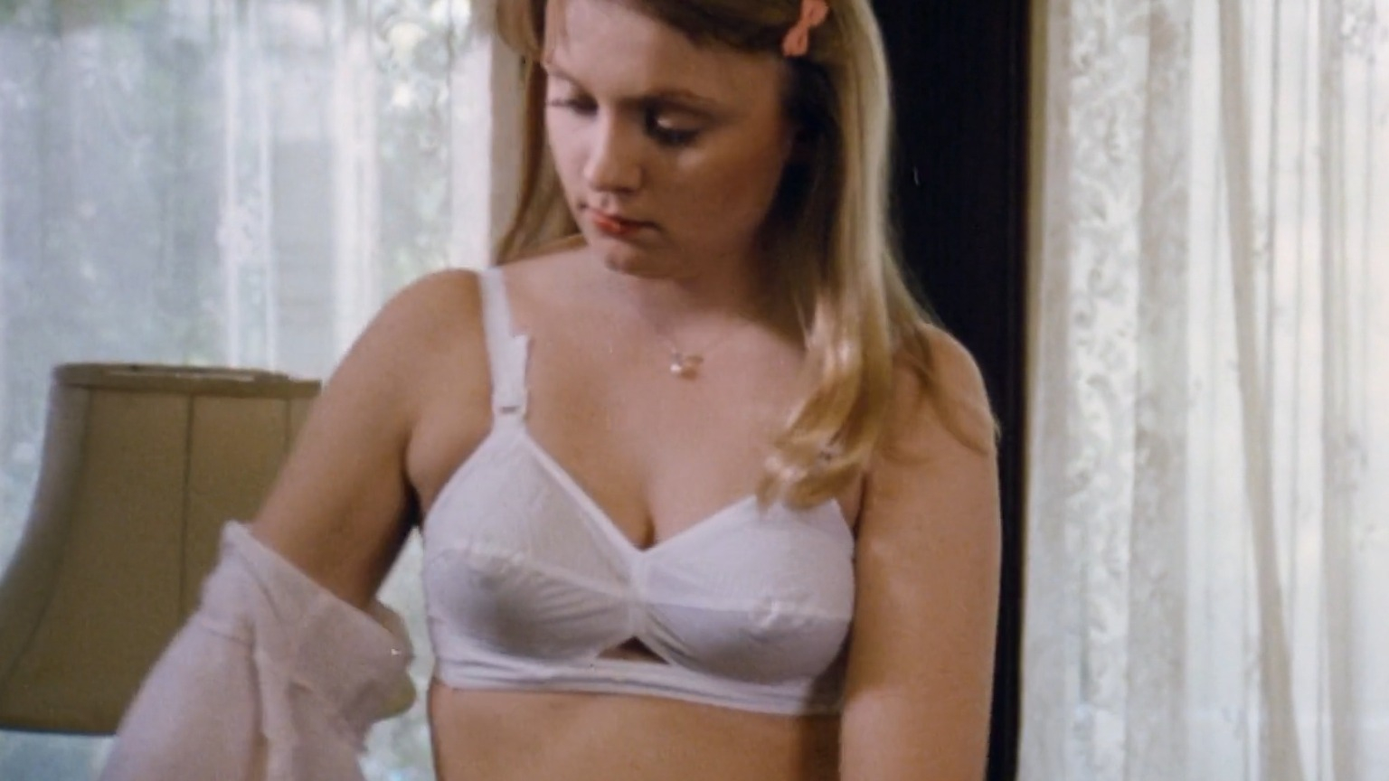 Sexiest Noelle North Scene in Sweater Girls. Underwear. 349099