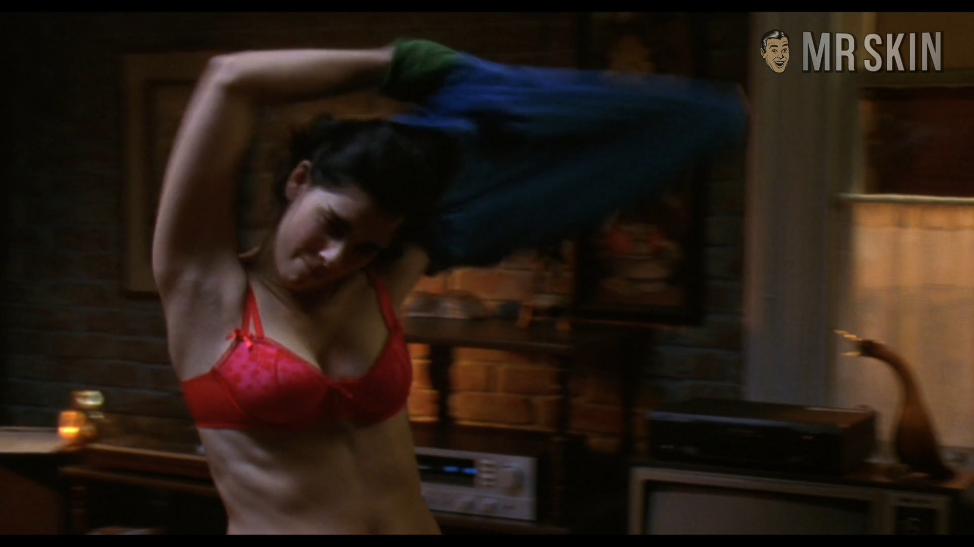 Sexiest Sarah Silverman Scene in I Want Someone to Eat Cheese With. Underwear, body double, butt. 207583