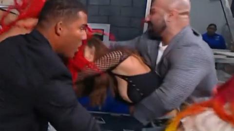 Mia Yim from WWE SmackDown Naked. Left Nipslip, Nipslip, breasts, sexy. 353657