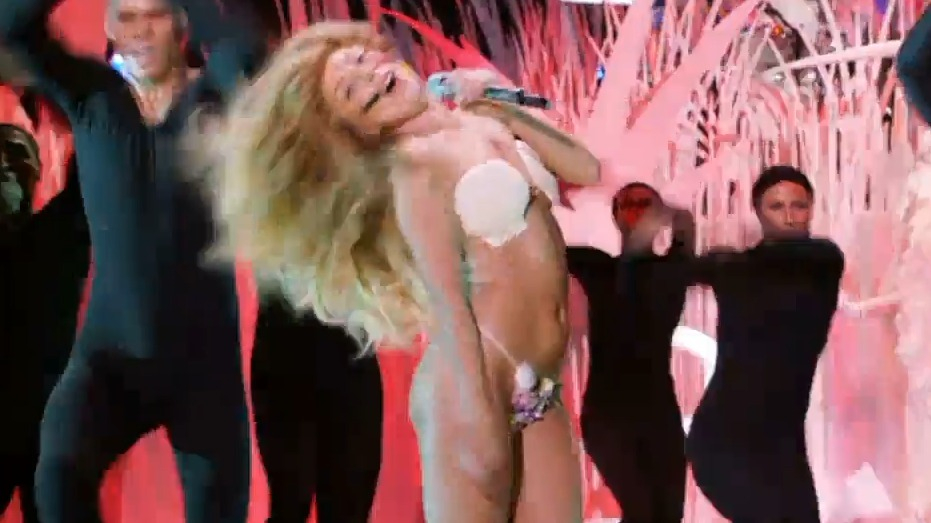 Sexiest Scenes of Self from MTV Video Music Awards. Thong, Sexy, Underwear. 234773