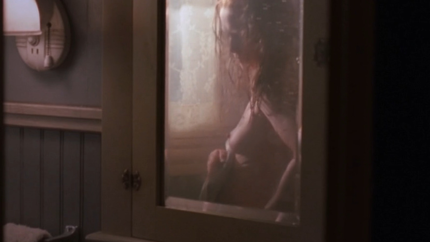 Amy Madigan Naked as Iris Crowe. Left Breast, breasts. 249585