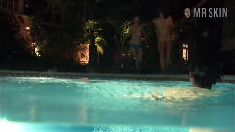 Audra Ricketts Naked in The L Word. Breasts, Underwear, Bush, Full Frontal, butt, left breast. 212881