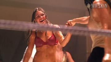 Mia Kirshner, Kate French in The L Word (2004-2009) Lesbian Sexy Underwear Breasts Bush 214618