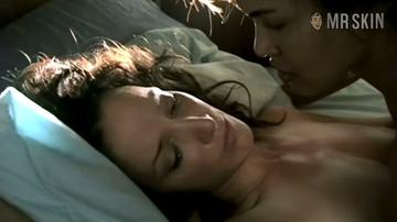 Jennifer Beals in The L Word (2004-2009) Left Breast Body Double Butt 212637