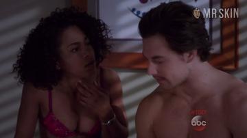 Kelly McCreary in Grey's Anatomy (2005-2021) Underwear Sexy Thong 249147