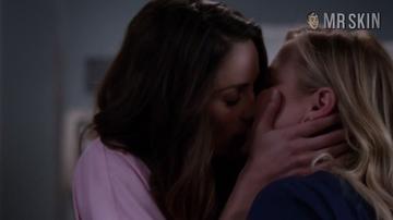 Jessica Capshaw, Stefania Spampinato in Grey's Anatomy (2005-2021) Lesbian Lesbian Underwear 266765