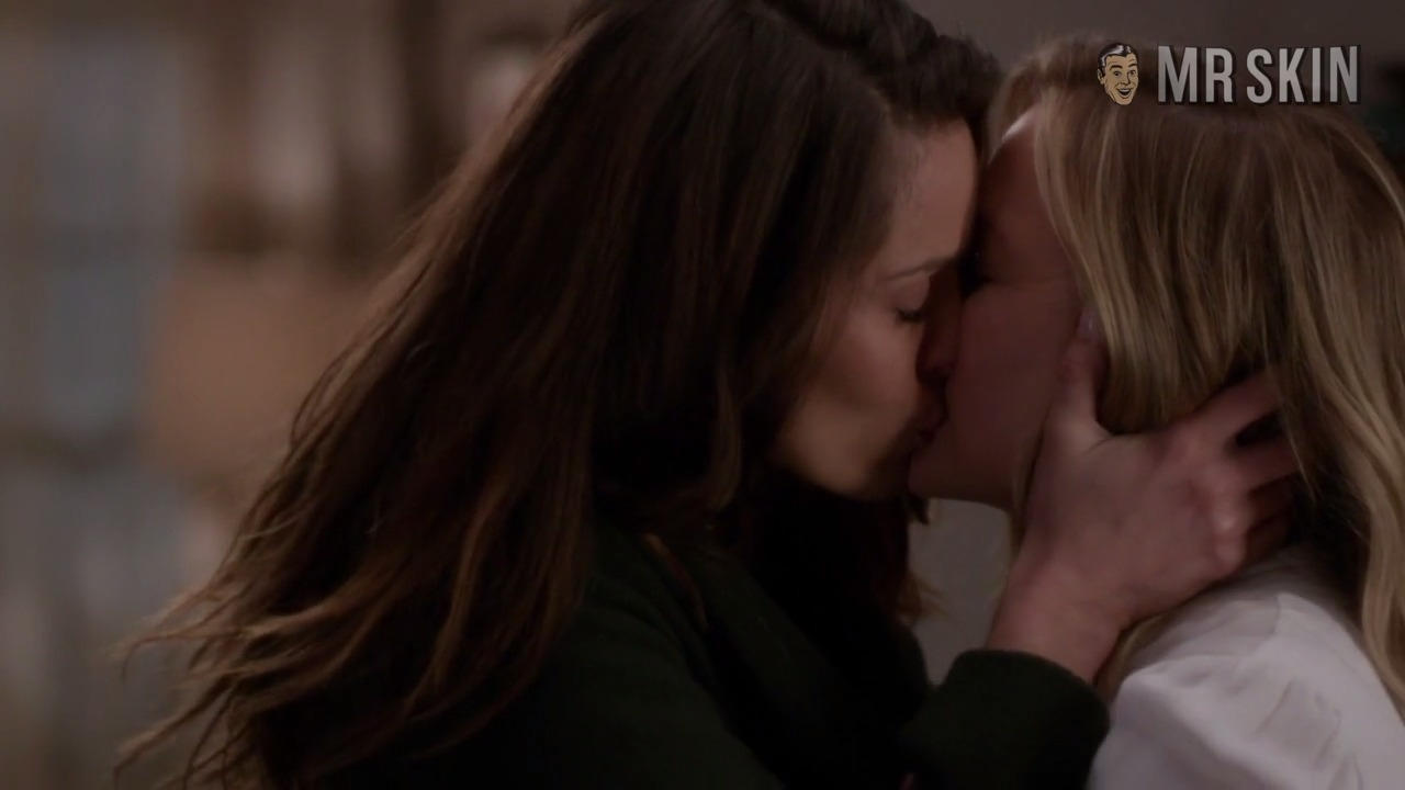Grey's Anatomy's Sexiest Scenes with Jessica Capshaw. Lesbian, underwear. 267312