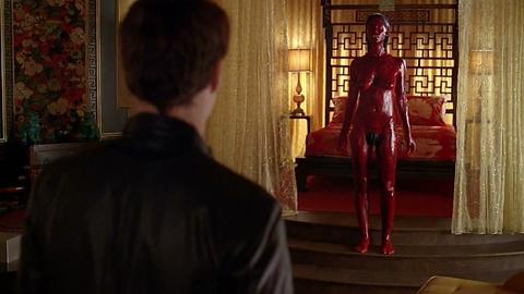 Jessica Clark Naked as Lilith. Breasts, Merkin, Bush, butt, sexy. 230289
