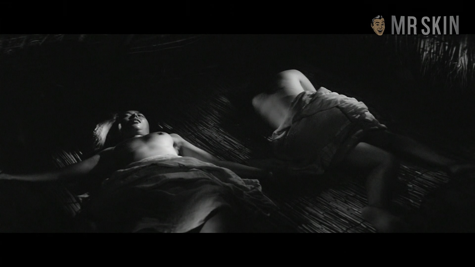 Jitsuko Yoshimura, Nobuko Otowa in Onibaba (1964) Breasts Breasts Bush* 329169