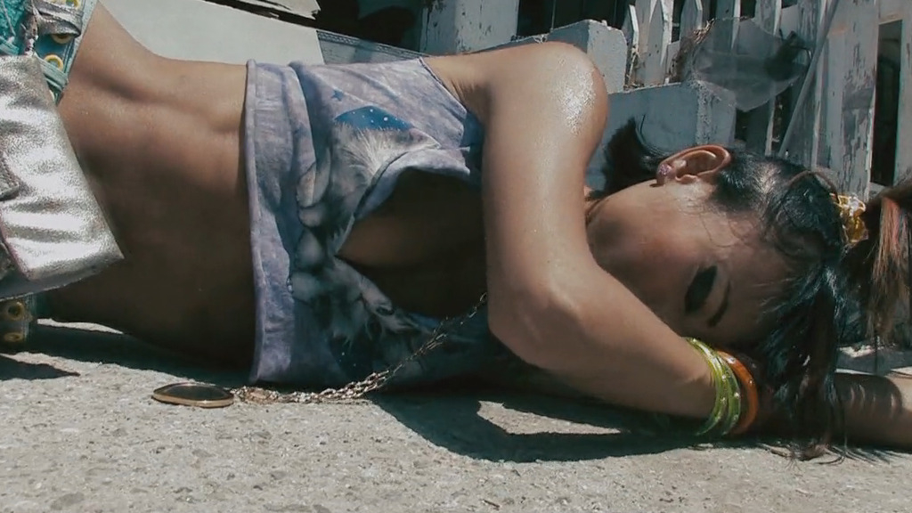Bai Ling Nude in Crank 2: High Voltage. Left Nipslip, breasts, sexy. 217966