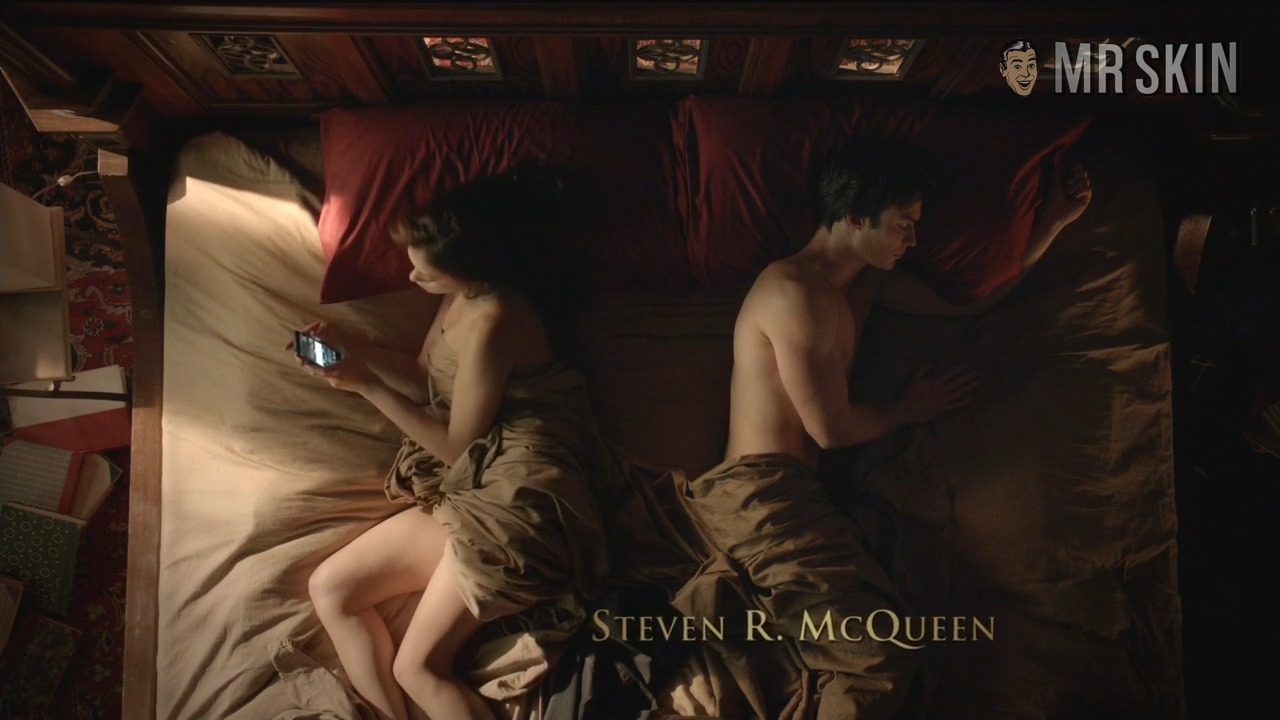 The Vampire Diaries's Sexiest Scenes with Nina Dobrev. Sexy, Underwear, bikini. 236934