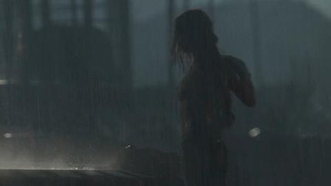 Nudes of Blair Williams from Terminator Salvation. Left Breast, breasts, sexy. 219444
