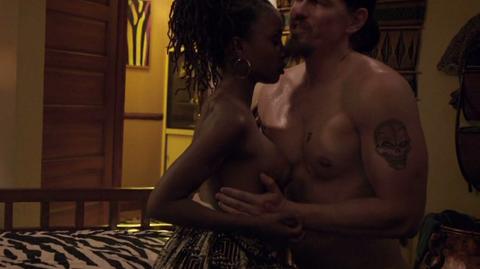 Shanola Hampton Naked as Veronica Fisher. Right Breast, bikini, breasts. 232989