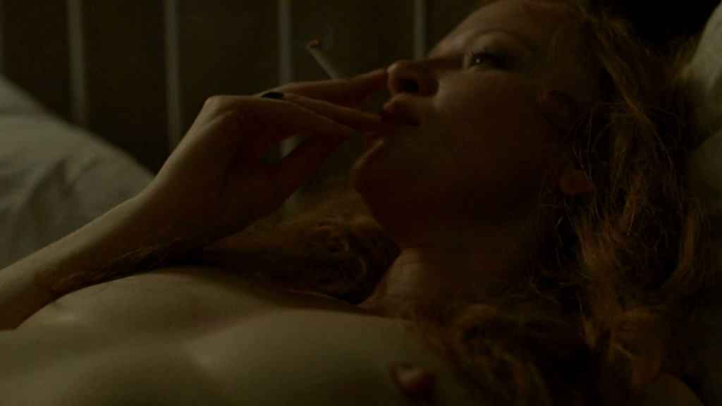 Gretchen Mol Nude as Gillian Darmody. Breasts, butt, left breast. 231260