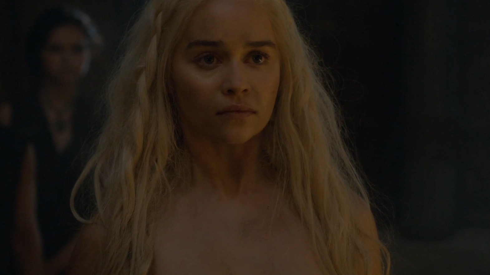 Hottest Emilia Clarke Scene in Game of Thrones. Sexy, breasts, bush. 250502
