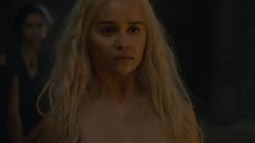 Emilia Clarke in Game of Thrones (2011-2019) Sexy Breasts Bush 250502