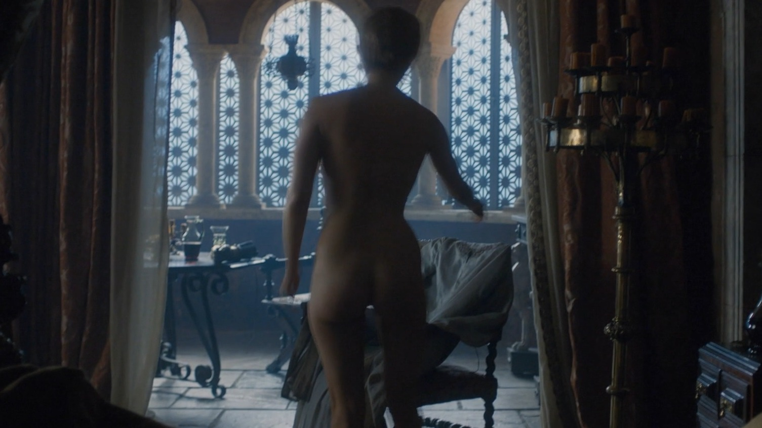 Lena Headey Naked as Cersei Lannister. Body Double, Breasts, Butt, bush, cgi. 260841