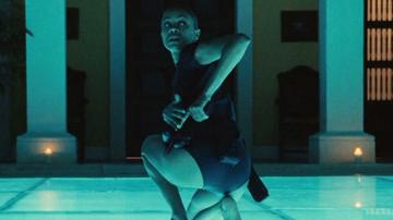 Zoe Saldana in Colombiana (2011) Sexy Body Double Breasts 226203