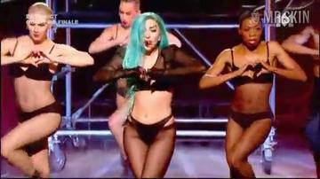 Lady Gaga in X Factor (France) Thong Sexy Underwear Sexy Thong 225429