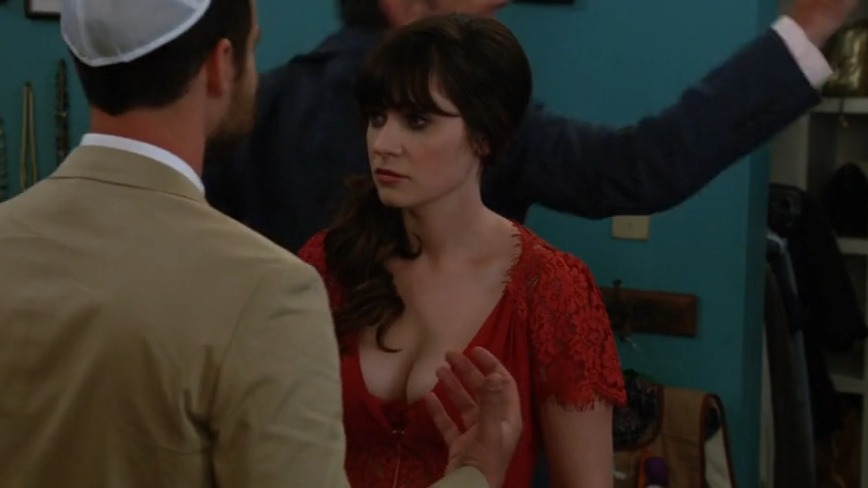 Sexiest Jessica "Jess" Day Scenes. Sexy, underwear. 250978