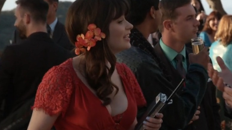 Hottest Jessica "Jess" Day Scenes. Sexy, underwear. 250977
