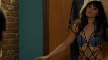 Zooey Deschanel in New Girl (2011-2016) Underwear Sexy Underwear 227455