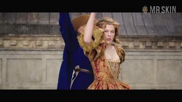 Milla Jovovich in The Three Musketeers (2011) Nipslip Breasts Nipslip 227015