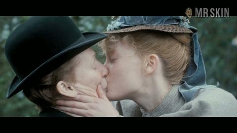Sexiest Scenes of Albert Nobbs from Albert Nobbs. Sexy, breasts, left breast. 227219