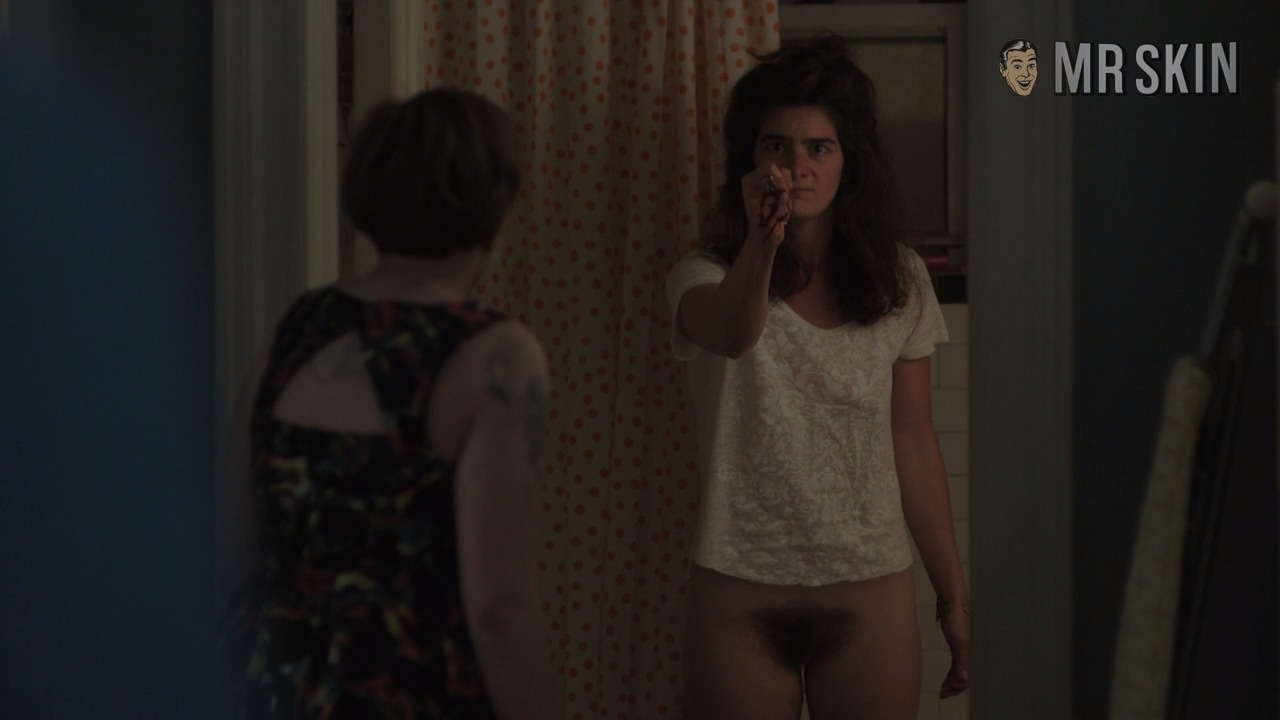 Nudes of Caroline Sackler from Girls. Bush, breasts, butt. 236046